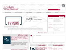 Tablet Screenshot of estudosaudiovisuais.org